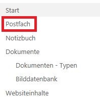 SharePoint 2013 - Die Site Mailbox 5 Mailbox_Postfach
