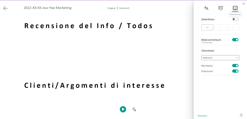 Plaastischer Reader in OneNote 4