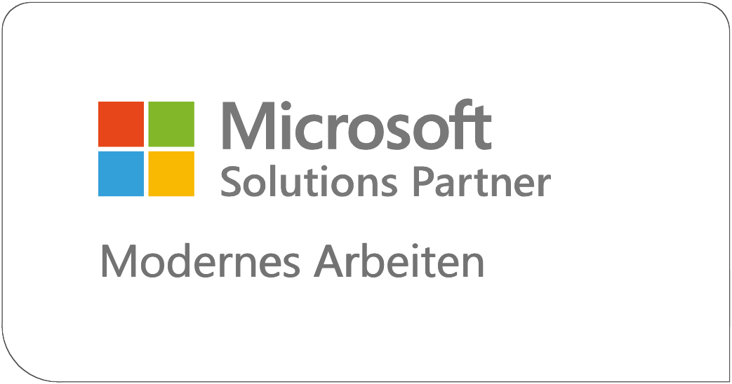Banner Microsoft Solutions Partner ModernWorkplace V.2023 04 25