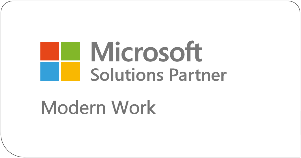 Banner Microsoft Solutions Partner ModernWorkplace V.2023 04 25